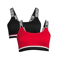 U.S. Polo Assn. Womens Bras 3-Pack or 2-Pack - Wireless Bras for Women - Sports Bras for Women Multipack