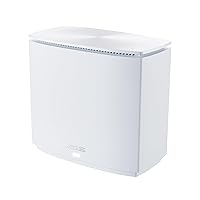 ASUS ZenWiFi AX Hybrid(XC5) AX3000 + MoCA 2.5 Mesh WiFi 6 System (1pk) - Whole Home Coverage up to 2,400 Sq.Ft. & 2+ Rooms for Thick Walls, AiMesh, Lifetime Security, Easy Setup