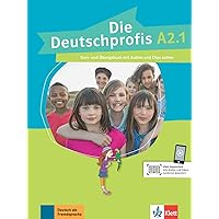 Die deutschprofis a2.1, libro del alumno y libro de ejercicios con audio y clips online
