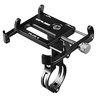 GUB Bike Phone Mount Holder, Aluminum Motorcycle Phone Holder Mount with 360° Rotation for iPhone 11 12 13 14 Pro Max Mini X XR Xs Plus, Samsung S22 S21 S20 Note20/10 4-7 Inch - Upgraded