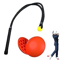 Golf Swing Practice Set Golf Swing Practice Set Golf Swing Training Rope and Golf Force Plate