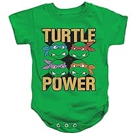 TMNT Teenage Mutant Ninja Turtles Turtle Power Infant Baby Boys Onesie Snapsuit