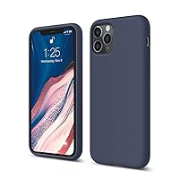elago Liquid Silicone Case Compatible with iPhone 11 Pro Case (5.8 inches), Silicone Mobile Phone Case, All-Round Protection: 3-Layer Protective Case, Jean Indigo