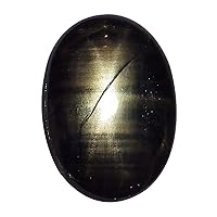 4.09 Ct. Unheated Natural Oval Cabochon Black Star Sapphire Thailand Loose Gemstone