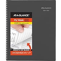 AT-A-GLANCE Planner 2024-2025 Academic, Weekly & Monthly Appointment Book, 8-1/2