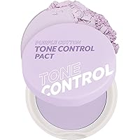 I'M MEME Compact - Purple Cotton Tone Control Pact | With Purple Berry Complex, Mineral, Setting Powder, Translucent, for Smooth and Even Complexion, Blurring Effect, Sebum Free, Gift, 0.33 Oz