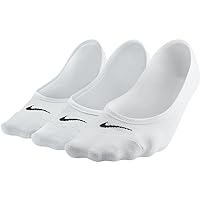 Nike 3PPK Women's Trainings FOOTIE-M White (Black), white