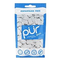 Pur Gum Peppermint - 2.8 oz Each/Pack of 2