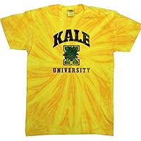 Yoga Shirt Kale University Lights Twist Tie Dye T-Shirt