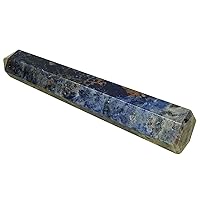 Sodalite Stone Tower Obelisk Reiki Healing Spiritual Energy Gemstone-7-9 cm