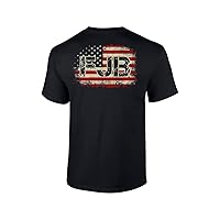 FJB Funny Political Humor F Joe Biden Conservative Republican Men's Short Sleeve T-Shirt Graphic Tee