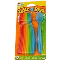 First Years Take & Toss Infant Spoons 12ct