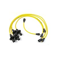 Pertronix 704501 Flame-Thrower Yellow Custom Fit 4 Cylinder Spark Plug Wire