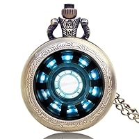 Beautiful Pendant Pocket Watch Necklace Clock