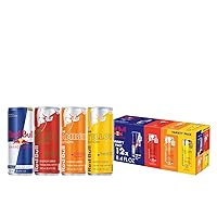 Energy Drink Variety Pack, Red Bull, Red, Amber, and Yellow Edition and Energy Drinks, 8.4 Fl Oz, 12 pack Cans