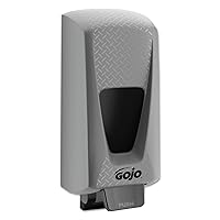 GOJO PRO TDX 5000 Push-Style Dispenser, Gray, for 5000 mL GOJO PRO TDX Hand Cleaner/Hand Soap Refills (Pack of 1) - 7500-01