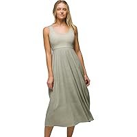 prAna Lata Beach Dress Juniper Green Linea XS (Women's 0-2)