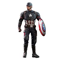 Hot Toys Movie Masterpiece Series MMS536 Captain America Avengers: Endgame End Game Sixth Scale 1/6 (2021) Collectible Chris Evans Action Figure