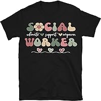 Groovy Social Worker Shirt, Vintage Social Worker Shirt, Retro Social Work Shirt, Social Worker Appreciation Gift Shirt