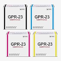 NUCALA 4-Pack Compatible GPR23 GPR-23 Toner Cartridge Replacement for Canon Color ImageRunner C3480i C3580 C3580i C2880 C2550 C2550i C3080i C3380 C3380i C3480 Printer (1Black+1Cyan+1Magenta+1Yellow)