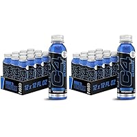 C4 Ultimate Non-Carbonated Zero Sugar Energy Drink, Pre Workout Drink + Beta Alanine, 12 Fl Oz (Pack of 24)