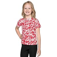 Abstract T-Shirt for Girl, Boy | Custom T Shirt | Red Christmas Shirt | Geometric Gift Shirt | Gift for Her | Gift for Him