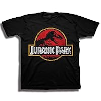 Jurassic Park Boys Logo Short Sleeve Tshirt-Toddlers, Black, 3T