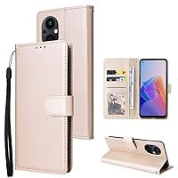 Phone flip case Slim Case Compatible with OnePlus Nord N20 5G,Compatible with OPPO RENO 7Z Wallet Case with Card Holders, Premium PU Leather Wallet Case [Wrist Strap] TPU Lined Anti-Shock Shockproof S