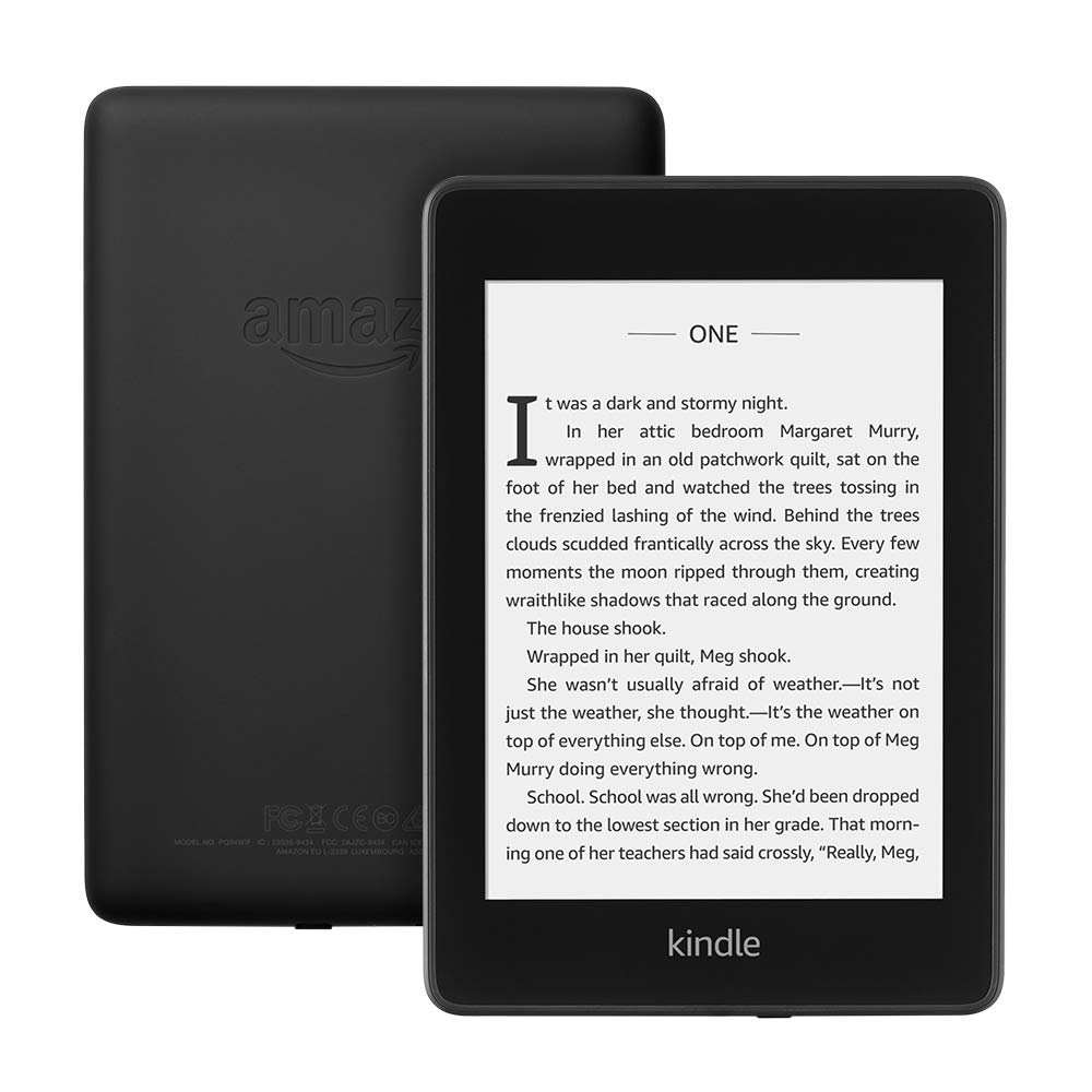 Kindle Paperwhite – (previous generation - 2018 release) Waterproof with more than 2x the Storage, 32 GB, Wi-Fi + Free Cellular Connectivity