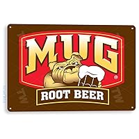 TIN Sign Mug Root Beer” Metal Decor Art Soda Coke Shop Store Kitchen Bar A131