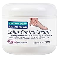 Pedifix Podiatrists Choice 20% Urea Callus Control Extra Strength Foot Cream 4 Oz. (113g)