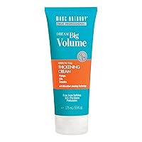 Marc Anthony Hair Thickening & Volumizing Cream - Dream Big Volume, 5.9 Fl Oz - Lightweight Thickening Hair Product For Curly & Frizzy Hair - Adds Shine & Instant Lift For A Thicker & Smoother Hair