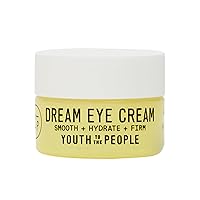 Youth To The People Superberry Dream Eye Cream - Hydrating Overnight Eye Cream to Firm + Smooth - Under Eye Brightener with Vitamin C, Goji, Hyaluronic Acid + Squalane - Travel Size (0.17oz)