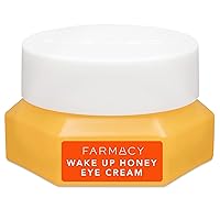 Wake Up Honey Eye Cream for Dark Circles and Puffiness - Under Eye Cream for Wrinkles and Bags Under Eyes - Formulated with Caffeine & Vitamin C (.5 fl oz)