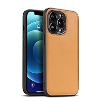 for iPhone XR XS 11 12 13 Pro Max Leather Cover Phone Accessories with Camera Protector Luxury Cases,Yellow,for iPhone 12