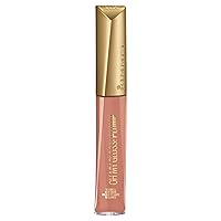 Rimmel Stay Plumped Lip Gloss, 531 Peach Pie, Pack of 1