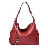 [$ole only] Sole Only, Genuine Cowhide Leather, Large Capacity Bag, Women's Shoulder Bag, Tote Bag, Crossbody Handbag, Women's Bag, Stylish, Gift, Travel, Easy to Carry, Elegant, Beautiful, Commuting,