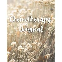 Chemotherapy Journal: 200 pages, 8.5x11in, lined, document side effects, regimens, appointment notes, inspirational quotes
