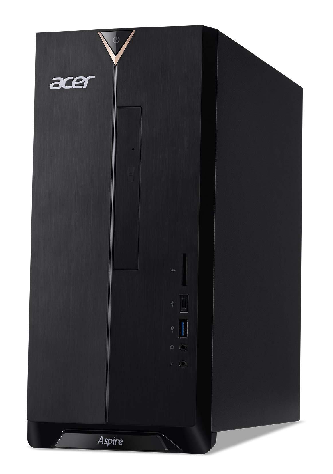Acer Aspire TC-895-UR11 Desktop, 10th Gen Intel Core i5-10400 6-Core Processor, 12GB 2666MHz DDR4, 512GB NVMe M.2 SSD, 8X DVD, 802.11ax WiFi 6, USB 3.2 Type C, Windows 10 Professional
