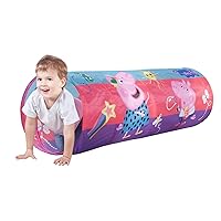 Peppa Pig Pop Up Play Tunnel Play Tent Foldable with Carry Bag Space Saving and Lightweight