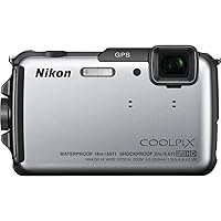 Nikon COOLPIX AW110 Wi-Fi and Waterproof Digital Camera with GPS (Black) (OLD MODEL)
