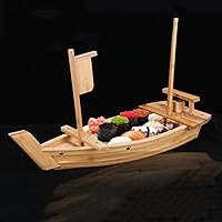 Sushi Boat Plates, Snack Sailboat Serving Tray, Dessert Fruit Display Plate, for Commercial Home Kitchen (Size : 120cm)