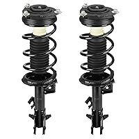 Front Strut Shock Assembly w/Coil Spring for Nissan Versa 2007-2012, Replace 172351 172352, Left & Right, 2PCS