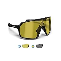 Bertoni Sports Cycling MTB Sunglasses Men Women Antifog Lens Optical RX Carrier acc. - GEMINI NEW