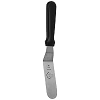 Mercer Culinary Offset Spatula, 6 Inch, Stainless Steel,Black