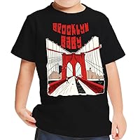 Brooklyn Bridge Toddler T-Shirt - Beautiful Kids' T-Shirt - Print Tee Shirt for Toddler