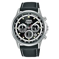Lorus Sport Man Mens Analog Quartz Watch with Leather Bracelet RT301KX9