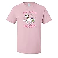 Born to Be A Unicorn Fantasy Graphic Mens T-Shirts