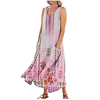Cocktail Dress Sexy Dresses for Women Bohemian Dress for Women Burgundy Dress Lace Maxi Dress White Dress Formal House Dresses for Women with Pockets Plus Size Dress for Pink L