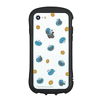 Sesame Street SSM-104B Hybrid Clear Case, Compatible with iPhone SE (3rd / 2nd Generation), 8, 7, 6s, 6 (4.7 Inch), Cookie Monster